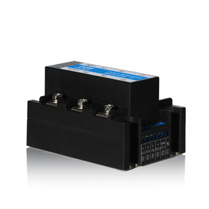 รีเลย์ควบคุมแรงดันไฟฟ้าแบบโซลิดสเตต AC สามเฟส60A <span class=keywords><strong>SSR</strong></span>-60DV ขนาดเล็ก380VAC 12VDC รีเลย์สถานะของแข็ง100V - Product Image 6