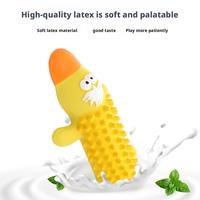 Jouets couineurs en latex pour animaux 2025 - Canard, Hippopotame, Cochon, jouets pour chiens résistants à la mastication, jeu interactif pour chiots et chiens de petites et moyennes races
