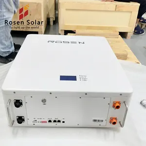 Rosen pin lithium 5kwh 10kwh nhà máy sản xuất pin Lithium BMS bên trong tòa nhà màu xanh răng LiFePO4 Pin gói