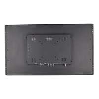 21.5 pouces 1920*1080 boîtier en métal LCD écran tactile capacitif moniteur industriel à cadre ouvert avec BNC AV HD-MI VGA USB