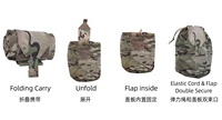 Magazine Dump Drop Pouch Sacs pour Tactical Gear Bag Laser Cut Chest Rig