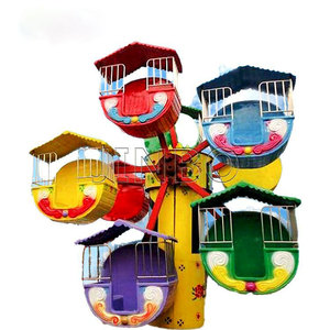 Rueda de la fortuna para la venta precio Parque de Atracciones paseos al aire libre niños interior kidde 40m gigante nueva agua giratoria pequeña rueda de la fortuna usada - Product Image 1