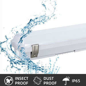 HALCON Precio de fábrica Hoja de acero Estacionamiento interior 4FT 130LM 40W 60W Luz de vapor LED delgada - Product Image 1