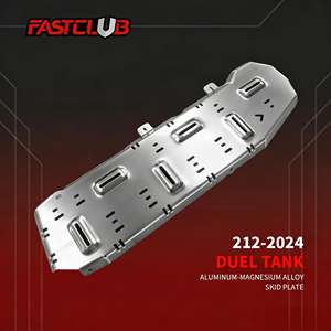 FASTCLUB-212-YX 2024 Protection inférieure du châssis de skateboard en <span class=keywords><strong>aluminium</strong></span>, épaisseur 8mm/5mm, protection en <span class=keywords><strong>aluminium</strong></span> naturel pour - Product Image 1