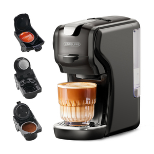 Cafetera Automática Mini para el Hogar de 2200V-240V: Cafetera Multifuncional para Cápsulas y Café Molido - Product Image 1