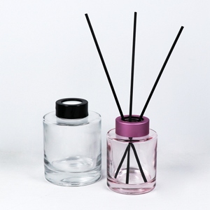Bouteille en verre <span class=keywords><strong>Miniso</strong></span> 100 ml, bouteille d'aromathérapie, bouteille de parfum noire vide, diffuseur de roseaux de luxe en verre - Product Image 6