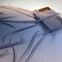 Tissu d'impression en mousseline de polyester 2022, tissu perlé numérique en mousseline de soie, tissu d'impression dégradé pour robe de ballet