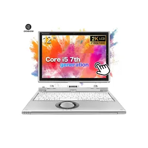 Produsen profesional Laptop Core I5 7 12 inci digunakan komputer Hp I7 digunakan