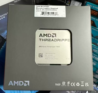 Untuk Prosesor CPU AMD Ryzen Threadripper 7980X 64 Core 128 Thread STR5 Baru dalam Kemasan Asli untuk Workstation.
