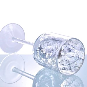 Candelabros de Vidrio Decorativos con Calcomanías Plateadas al por Mayor, Portavelas de Cristal <span class=keywords><strong>Baratos</strong></span> y Frascos de Cristal para Velas para Decoración del Hogar - Product Image 4