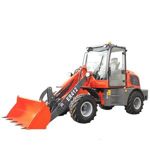 Everun ER412 1,2 t Подогреваемая кабина EPA EURO5 двигатель <span class=keywords><strong>CE</strong></span> компактная Лопата ковш колесный погрузчик на продажу - Product Image 4