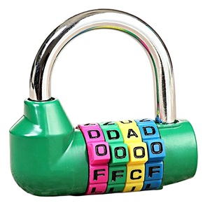 Lucchetto a combinazione in metallo anti-scasso con <span class=keywords><strong>codice</strong></span> a quattro cifre 60x61x27mm, lucchetto di sicurezza per palestra, armadietto, dormitorio, <span class=keywords><strong>escape</strong></span> <span class=keywords><strong>room</strong></span> - Product Image 4