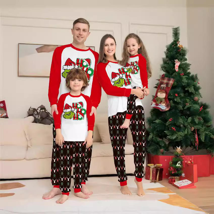 White Fall Pajamas Gifts Sets Men Sleepwear Women Pj Matching Clothes for  Couple Christmas Wear Pj Christmas Family Pyjamas - Main Image