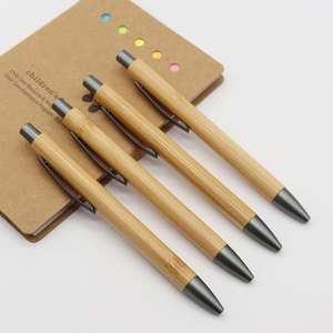 Bolígrafo Ecológico de Bambú Promocional, Bolígrafo de Bambú de Lujo para Publicidad, Bolígrafo de Madera Personalizado con Logotipo Impreso, Impresión de Logotipo Láser - Product Image 2