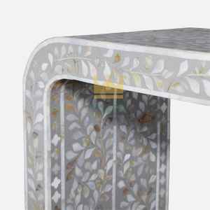 Table basse incrustée de nacre faite à la main du Vietnam-Meubles en bois artistiques pour la décoration intérieure - Product Image 2