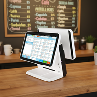 Terminal de point de vente tactile tout-en-un pour restaurant et commerce de détail, avec système Windows et Android, caisse enregistreuse, multi-CPU S01, garantie 1 an