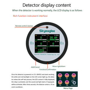 Online <span class=keywords><strong>5</strong></span>-in-1gas analizörü CH2O O3M NO C2H4O C2H5ClO CHBr2Cl sabit konsantre Alarm CH4 baca gazı sanayi egzoz dedektörü PID - Product Image 5