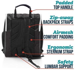 Sac à ski imperméable et durable, grande capacité, confortable, nouveau design, pour le ski et le snowboard, sac de voyage - Product Image 3