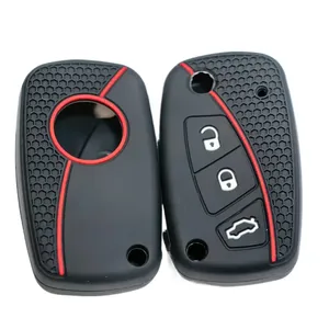 Offerta imperdibile: Cover in silicone per chiave auto Fiat Panda, Grande Punto, Stilo, StreetKa, Urban, <span class=keywords><strong>Doblo</strong></span>, Bravo, Dot, Ducato, 500 - <span class=keywords><strong>Accessori</strong></span> - Product Image 3