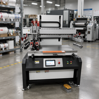 Semi-automatische éénkleurige vlakbed zeefdrukmachine XG500*700mm registratieklare