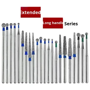 Đầu mài kim cương nha khoa Elmas Carbide hình cầu 1.6mm, kim loại, tăng áp, tốc độ cao, dùng với máy turbine, đạt chứng nhận CE, cấp II - Product Image 5