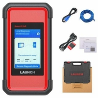 Launch X431 SmartLink C V2.0 Uzaktan Teşhis VCI J2534 PassThru DoIP CAN FD 12V 24V Otomobil Kamyon Ağır Vasıta Teşhis Arabirimi