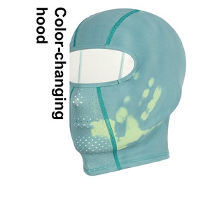 <span class=keywords><strong>Masque</strong></span> facial de cyclisme d'hiver respirant, thermosensible, à changement de couleur, doublé polaire, épaissi, coupe-vent et résistant au froid (Balaclava) - Product Image 5