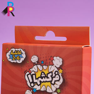 Papier carton imprimé personnalisé de haute qualité jeu de cartes à jouer jeux de mémoire bon marché cartes à jouer - Product Image 6