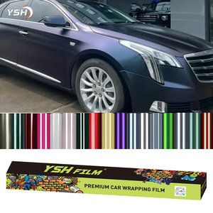 Película PET de papel Camaleón de alto brillo para tintado automotriz resistente a los rayos UV antiarañazos rollo que cambia de Color autocurativo - Product Image 4