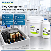 Composé de moulage en polyuréthane flexible 5:1, bicomposant, isolation électrique pour cartes de commande d'appareils électroménagers CC4011