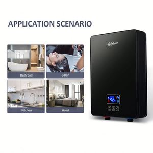 Calentador Electrico Instantaneo Sin Tanque Para Ducha De Venta Caliente Bano Temperatura Constante 6000W 220V Mas Colores IPX4 - Product Image 4