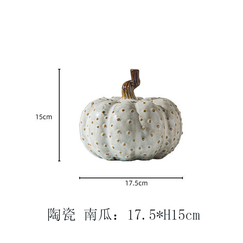 Pumpkin: 17.5*h15cm