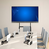 Tableau interactif intelligent BOE 55 65 75 86 98 110 pouces, Android 4K, tactile capacitif, pour usage scolaire