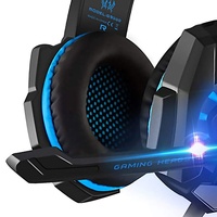 Edifier-casque d'écoute stéréo de Gaming G9000, 3.5mm, antibruit, avec lumière LED, pour Switch, PS4, Xbox One, PC