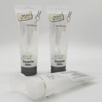 OEM Tube vide de 30g 50g 60g 75g 100g 120g 150g laminé Emballage de dentifrice Tube dentifrice Emballage de dentifrice avec couvercle supérieur rabattable