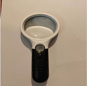 Wholesale Handheld 3-4X With 3 LED <b>Light</b> <b>Magnifying</b> Glass Reading Jewelry Inspection Tool Portable - Product Image 3