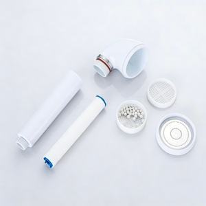 Pommeau de douche portable ABS à pression accrue pour soins de <span class=keywords><strong>la</strong></span> peau, avec eau douce, fonctions d'élimination du chlore et de filtration pour salle de bain - Product Image 4