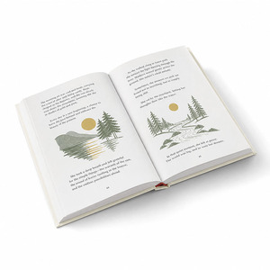 Impression personnalisée de livres pour bébés à couverture rigide à bas prix, service d'impression de cahiers de français - Product Image 1