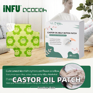 Patchs à l'huile de ricin (20 pièces), respirants, anti-fuites et respectueux de la peau, pour les soins cutanés externes - Product Image 1