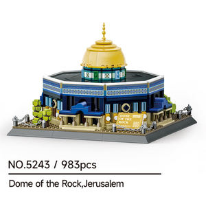 Wange 5243 Dôme du Rocher Jérusalem – Blocs de construction créatifs, modèle éducatif pour enfants, ensemble de jouets à assembler, vente en gros - Product Image 6