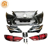 Pare-chocs avant de style LS modifié, phares LED, feux arrière compatibles avec Lexus ES200 ES250 ES300H ES350 2012-2017