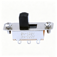 Commutateur à bascule DPDT 2 voies Push-Pull en métal pour sélecteur de micro de guitare électrique, accessoires de guitare, vente en gros d'usine