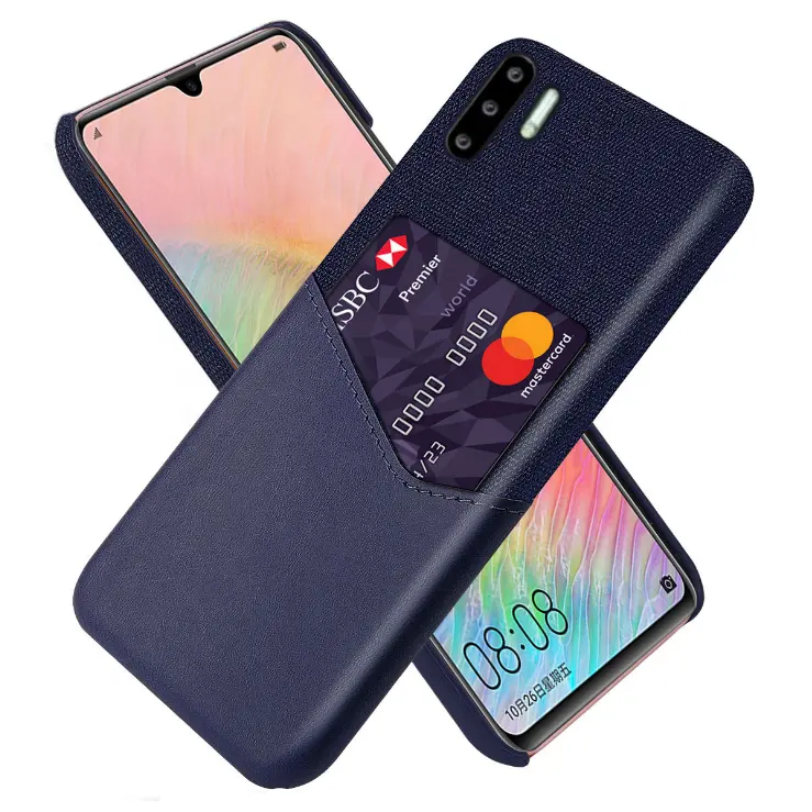 High quality PU Mobile Phone Case with Card Slot For Huawei P30 Pro Protector Phone Cover Case