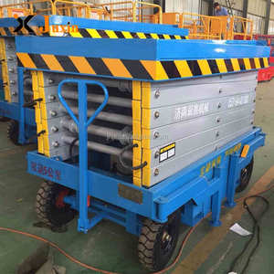 Gunting listrik hidrolik portabel, Platform pengangkat dapat dipindah banyak digunakan di lift normal dan bengkel produksi - Product Image 4