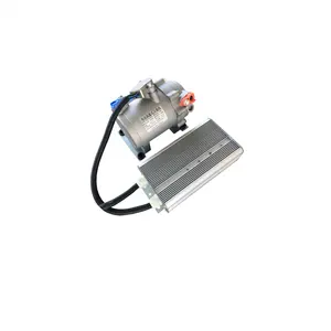 New condition R134a automotive car DC 24V electric air-conditioning scroll compressor for car or trucks