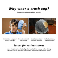Bandera Fútbol Scrum Cap Soft Shell Soccer Headgear Rugby Casco