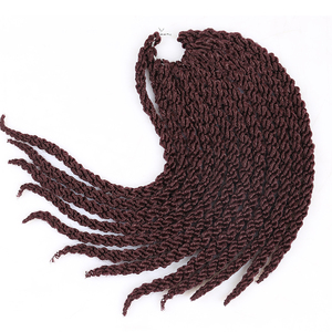 Ombre havane Mambo torsion Crochet tresses synthétique torsion Crochet tresse cheveux Extensions 12 racines Crotchet <span class=keywords><strong>africain</strong></span> - Product Image 1