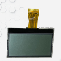 Écran matriciel HFG 12864-415 COG 128x64 Afficheur LCD avec circuit intégré de commande UC1701C, affichage positif semi-transparent pour instruments