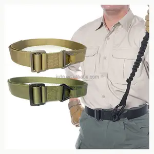 Cinturon-cinturón táctico de rescate de emergencia, cinturón táctico personalizado para transporte oculto, CQB