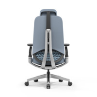Nouvelle chaise de bureau ergonomique haut de gamme réglable et pivotante en maille, avec dossier en alliage d'aluminium et coussin épais, luxe exécutif